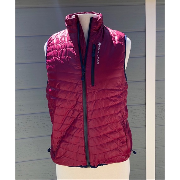 Vineyard Vines Performance XS women’s maroon mountain weekend vest - Picture 1 of 7